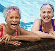 Swimming ladies: http://health.sunnybrook.ca/bone-joint-health/best-worst-exercises-arthritis-joint-pain/