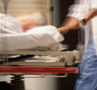 patient in gurney, http://health.sunnybrook.ca/navigator/why-patients-can-spend-a-very-long-time-in-the-emergency-department/