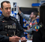 Working together in the trauma unit : http://health.sunnybrook.ca/education/working-together-trauma-unit-police-emergency-department/