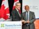 Finance Minister and Sunnybrook President