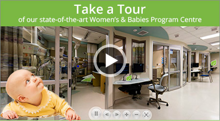 take a tour of our state of the art Women's and Babies program centre