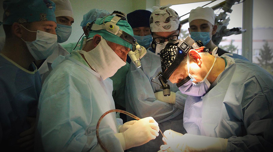 Vyacheslav in surgery