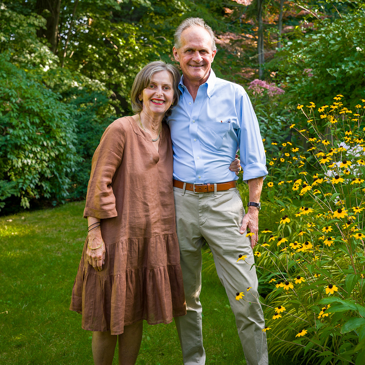 Carolyn and her husband, Bob Hutchison