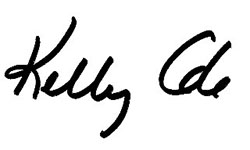 Kelly Cole signature