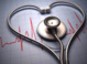 Heart beat and stethoscope