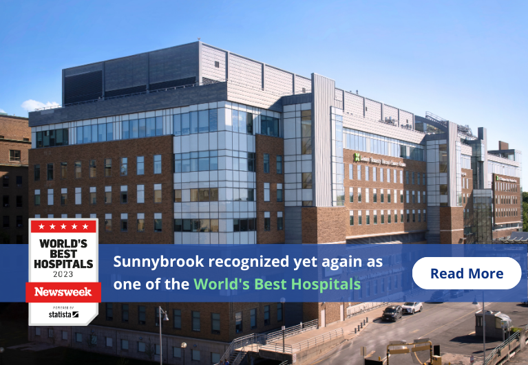 Sunnybrook once again named world's best hospitals