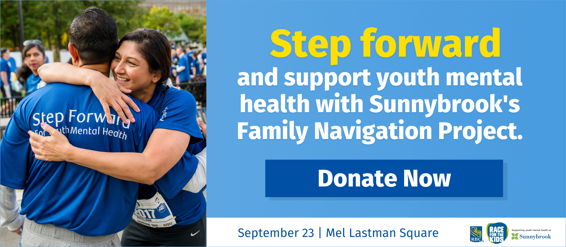 Donate Now in support if RBC Race for the Kids