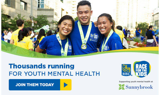 Thousands Running for Youth Mental Health. Join Them Today : http://support.rbcraceforthekids.ca/site/PageServer?pagename=RFTK_home