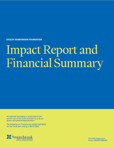 Sunnybrook Foundation Financial Statement 2022