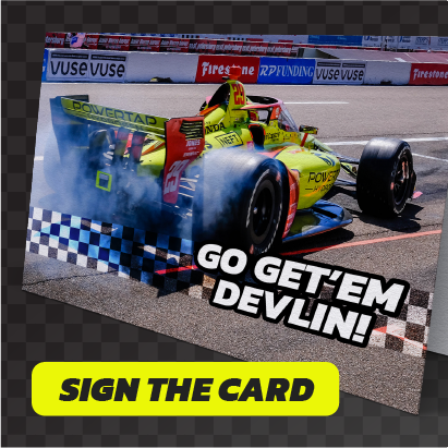 Sign the card. Go get 'em Devlin!