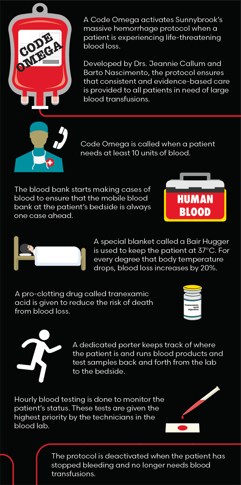 Blood infographic