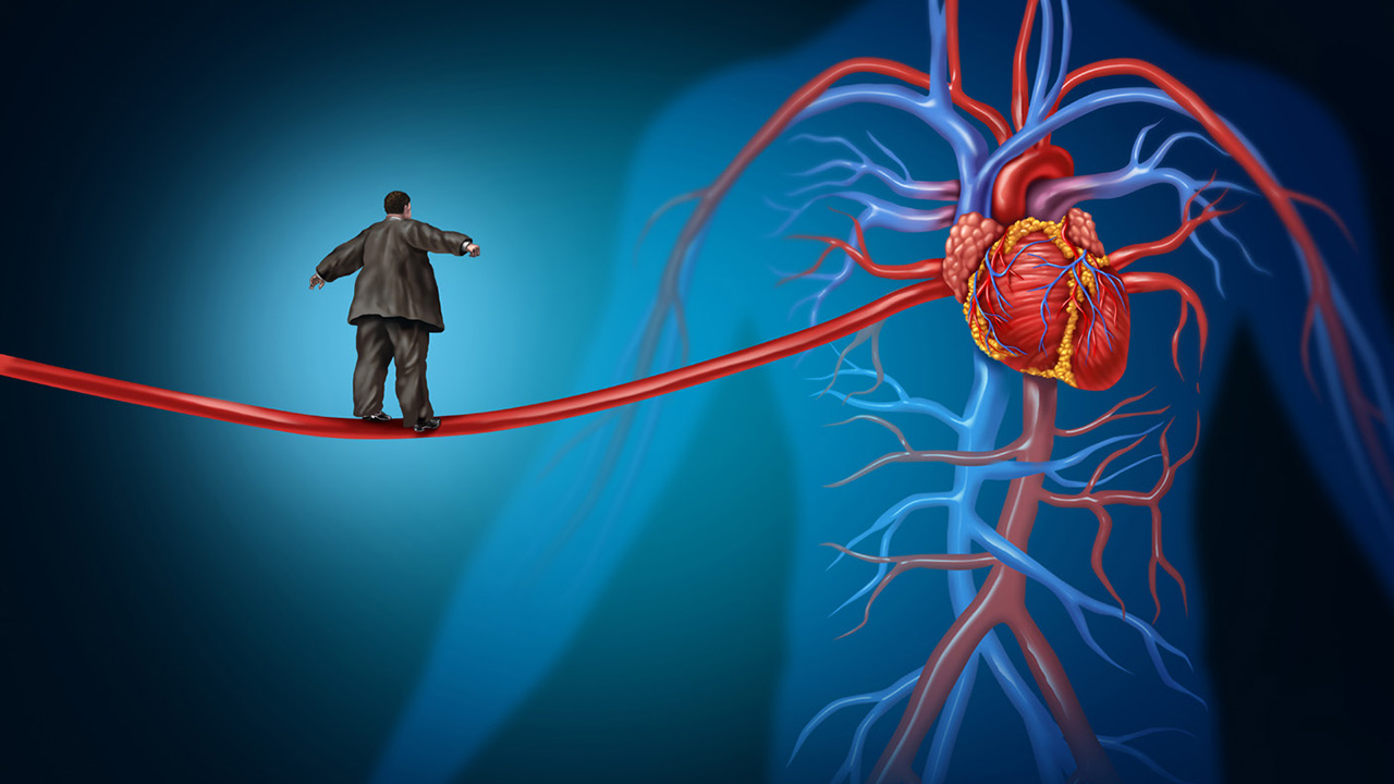 Heart health illustration