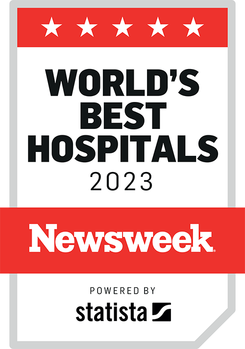 Newsweek World's Best Hospitals 2023.