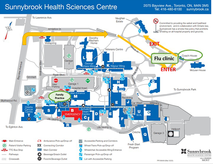 Flu Shot Clinic Dates - Academic Family Health Team - Sunnybrook Hospital