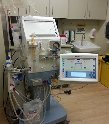 Home hemodialysis machine