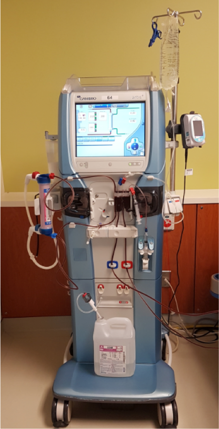 In-centre hemodialysis machine