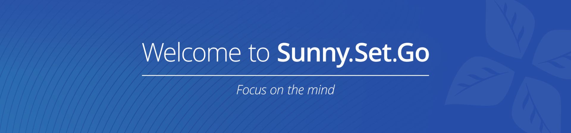 Sunny Set Go - resource for inpatients with depression at Sunnybrook