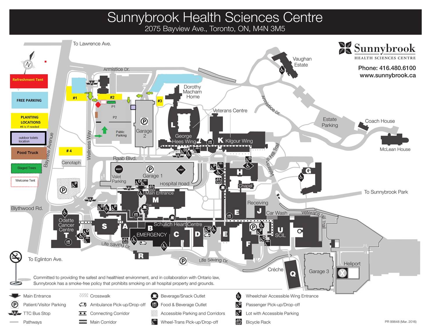 Community Tree Planting Event - Sunnybrook Hospital