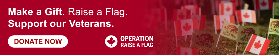 Make a gift. Raise a Flag. Support our veterans