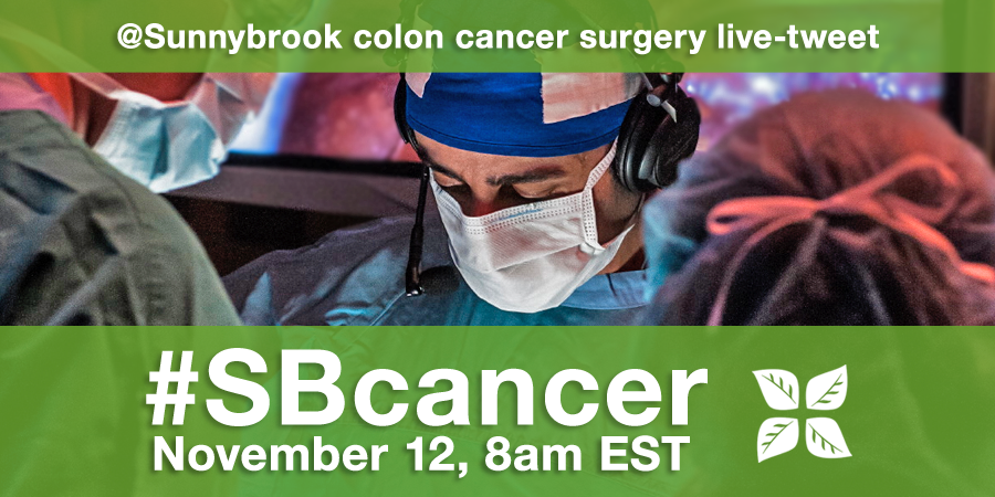 Colon cancer surgery live-tweet archive