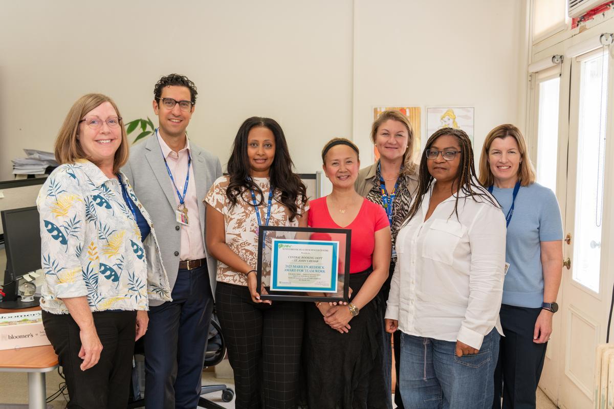 Central Booking Department team photo