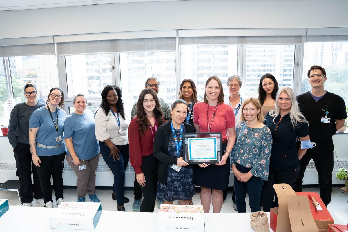 Meal Time Matters Team, 6 & 7E, Holland Bone & Joint Program team photo