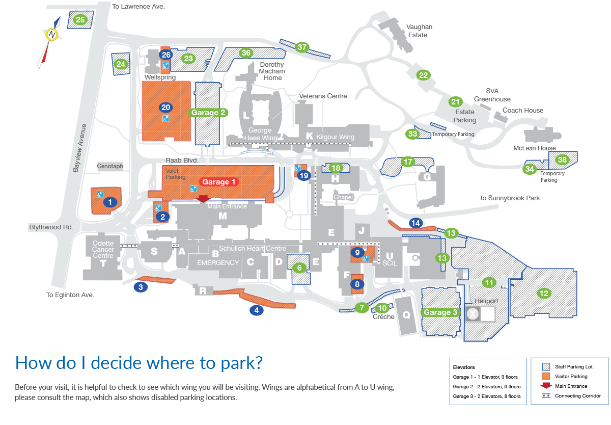 Parking tickets: information for visitors - Sunnybrook Hospital