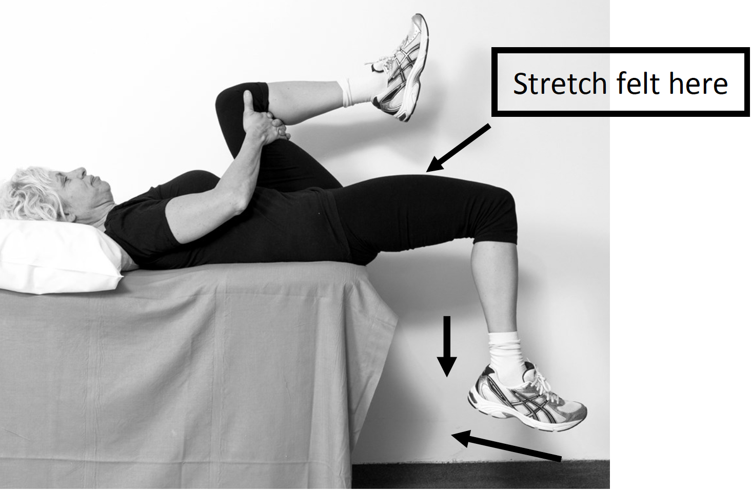 Hip flexor stretch