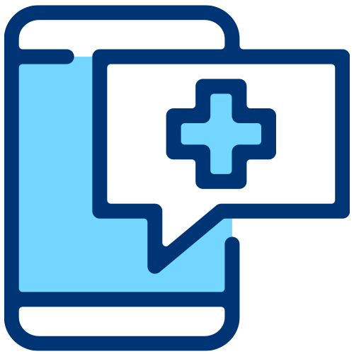 Virtual emergency icon