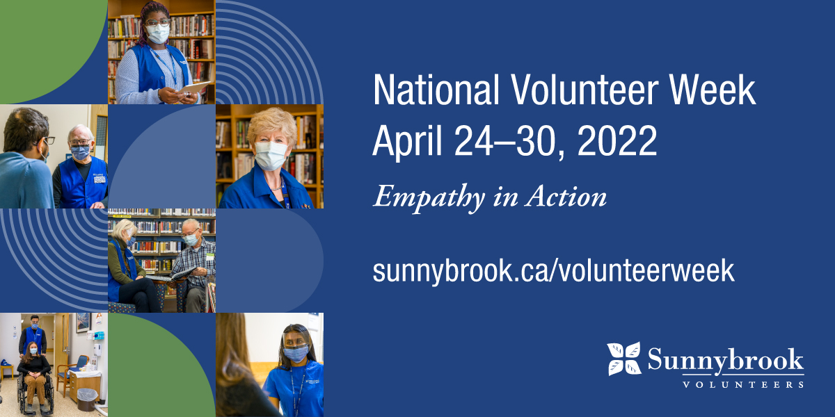 National Volunteer Week - Sunnybrook Hospital