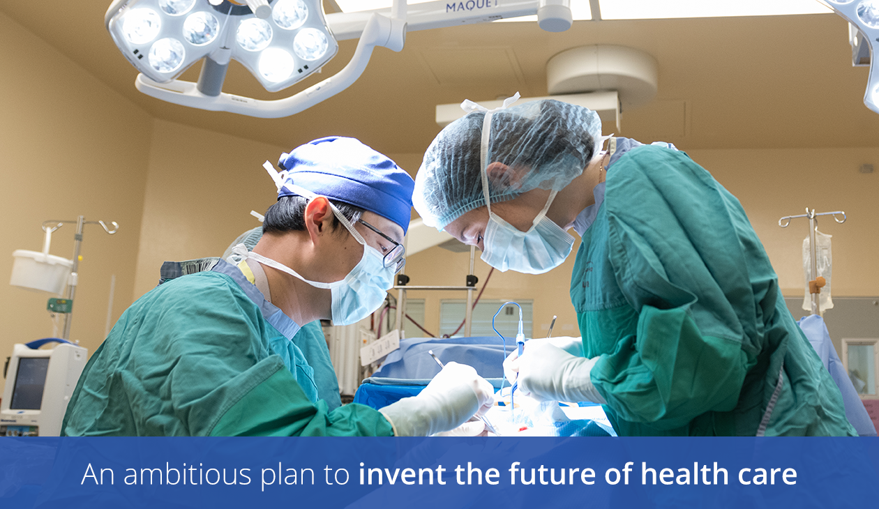 An ambitious plan to invent the future of health care