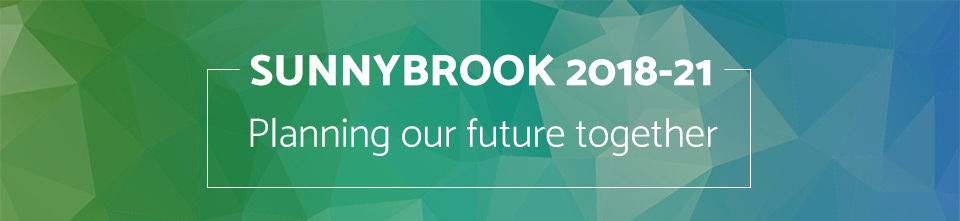 Sunnybrook 2018-21: Planning our future together