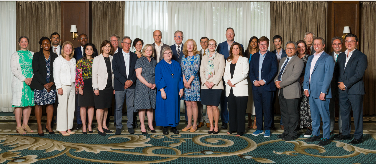 A group of twenty-plus people that make up the Sunnybrook Board of Directors and Senior Leadership Team
